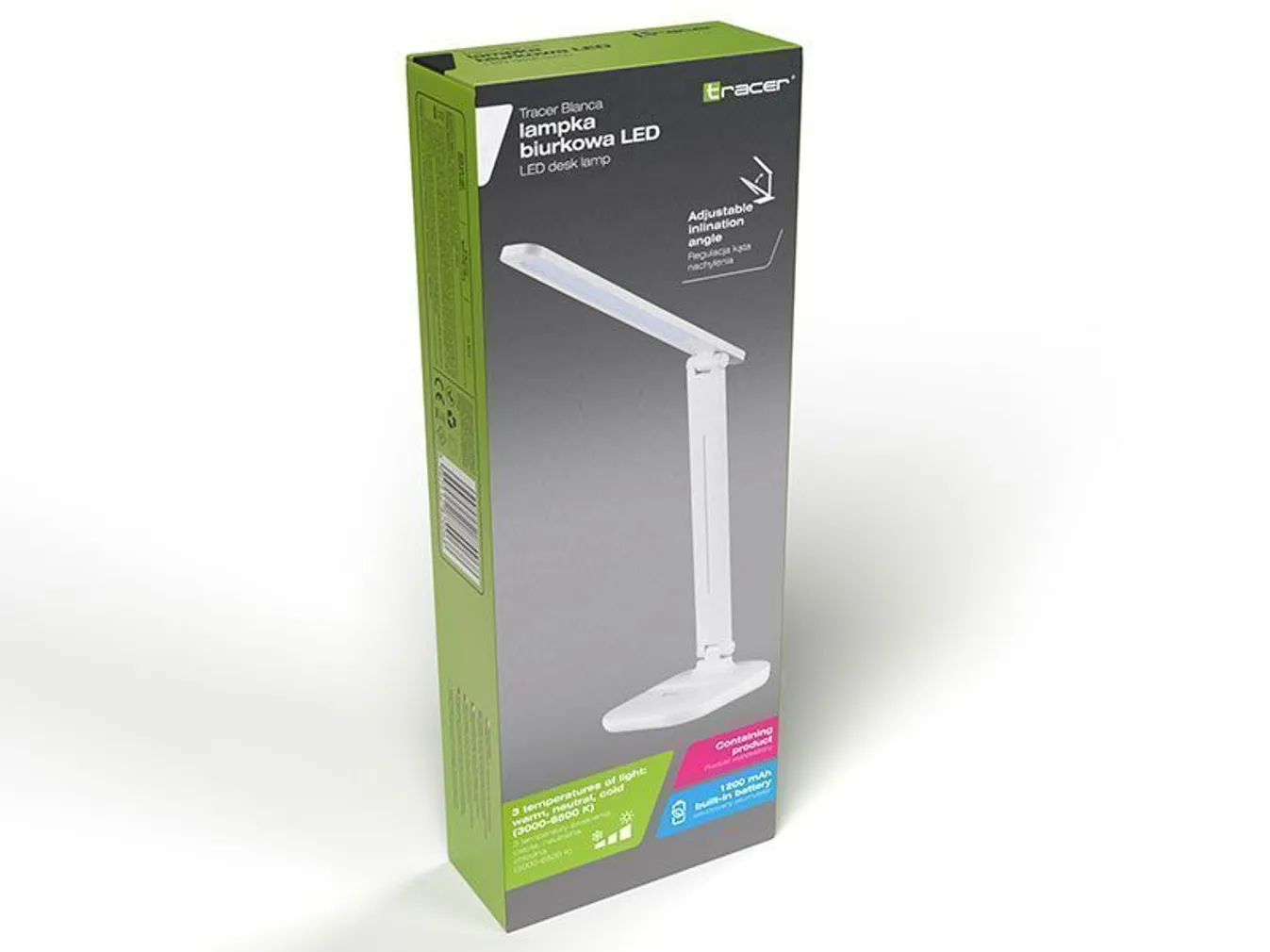 LED LAUALAMP TRACER BLANCA LAETAV
