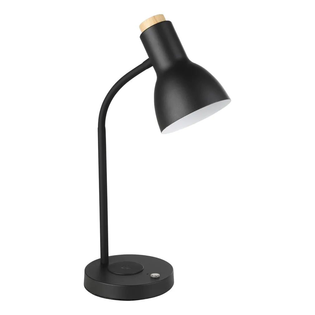 LAUALAMP EGLO VERADAL-QI LED 5,5W 720LM 3000K LAADIJAGA MUST
