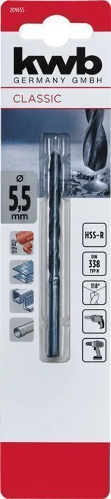 KEERDPUUR KWB HSS 5,5MM