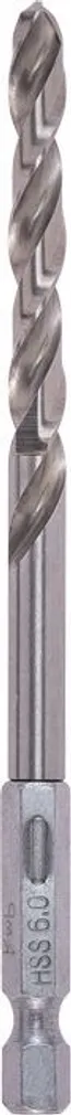 HSS-PUUR KWB 1/4" KUUSKANT 6MM