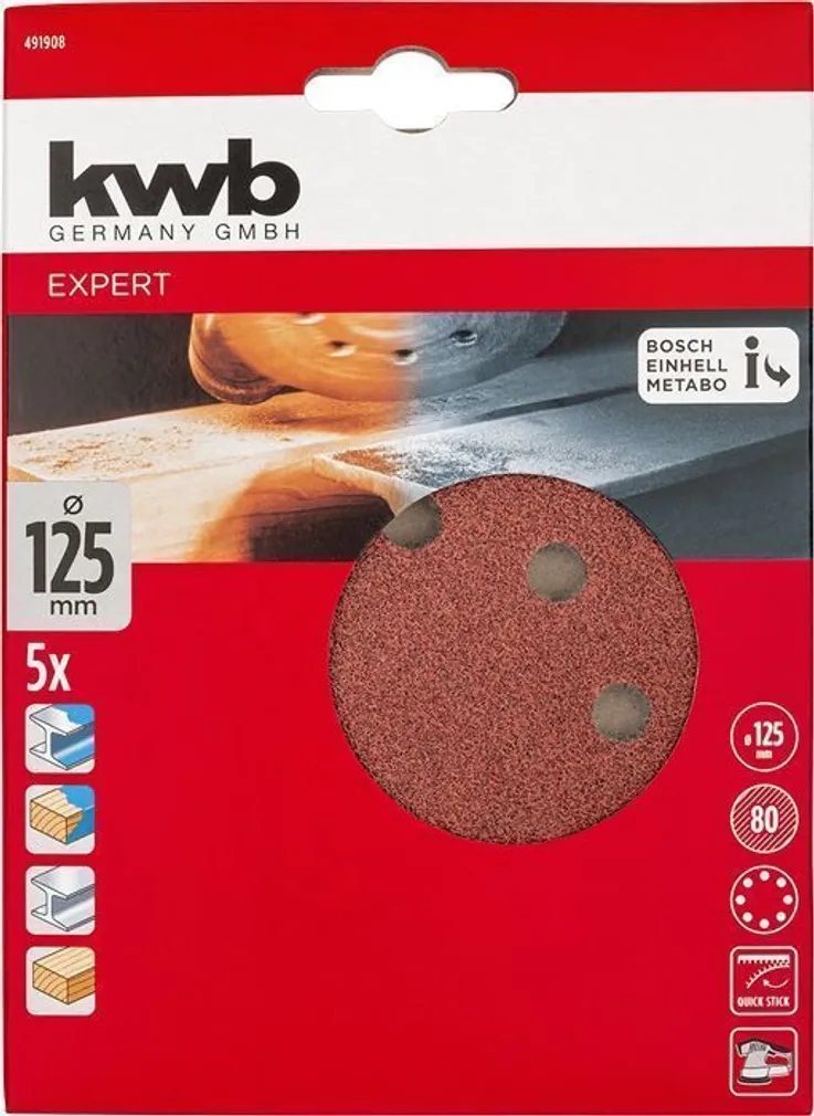 KLIHVKETAS KWB TAKJAKINNISEGA 125/ 80