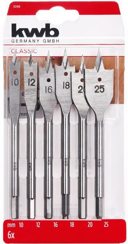 LAMEPUURITERADE KOMPLEKT KWB 6-OSALINE