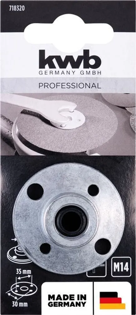 ÄÄRIKMUTTER KWB M14, KOONILINE