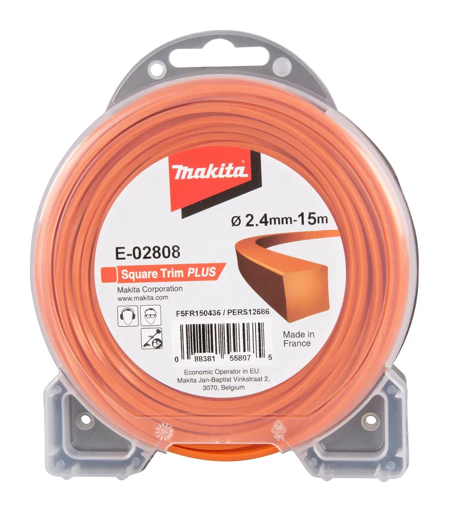 TRIMMIJÕHV MAKITA 2,4MM/15M KANDILINE