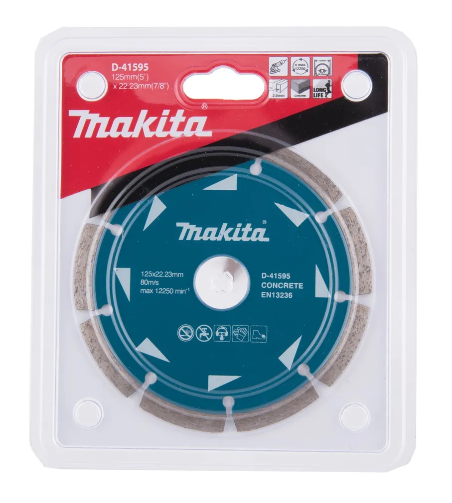 TEEMANTKETAS MAKITA 125X2X22,23MM SEGMENT/KUIV