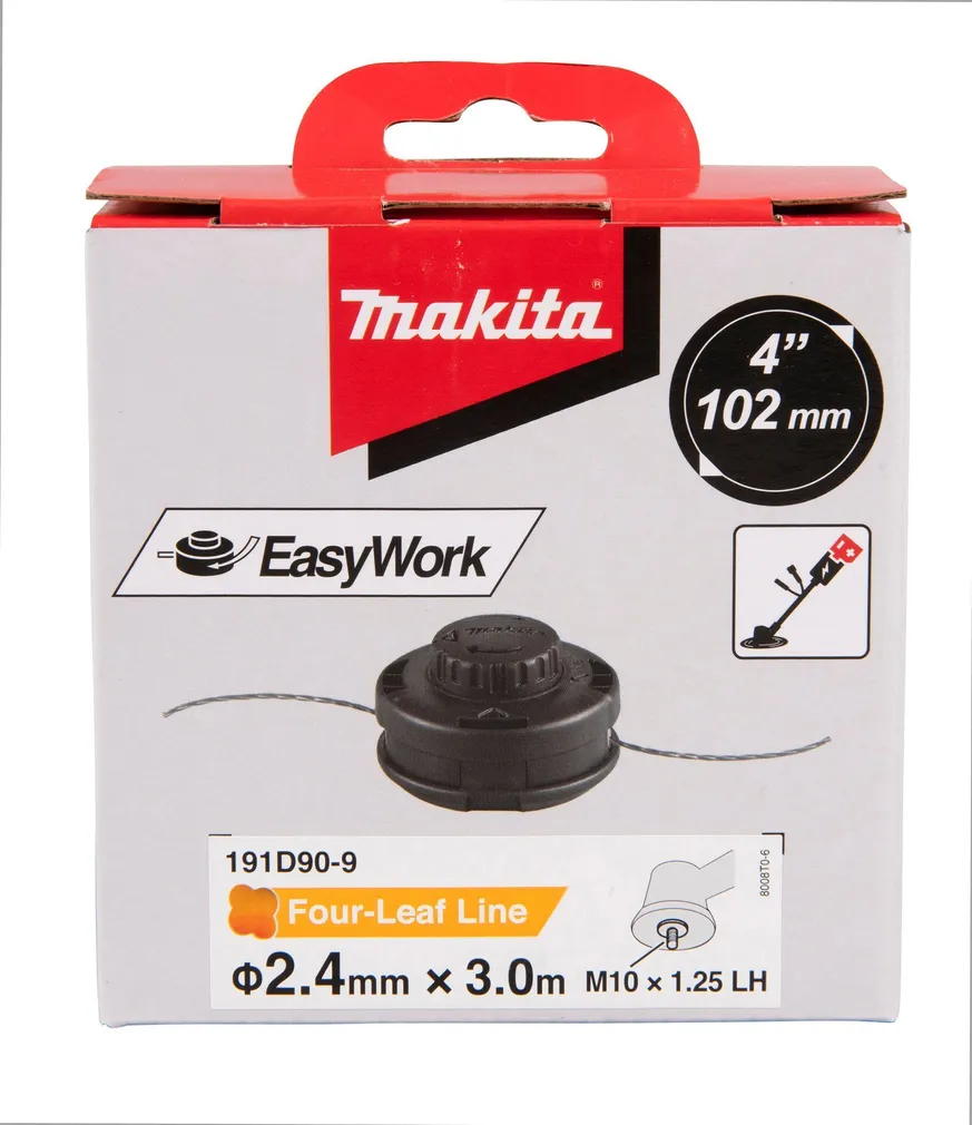 TRIMMIPEA MAKITA 10X1.25LH BUMP&FEED 2,4MM DUR368, DUR369, EBH253