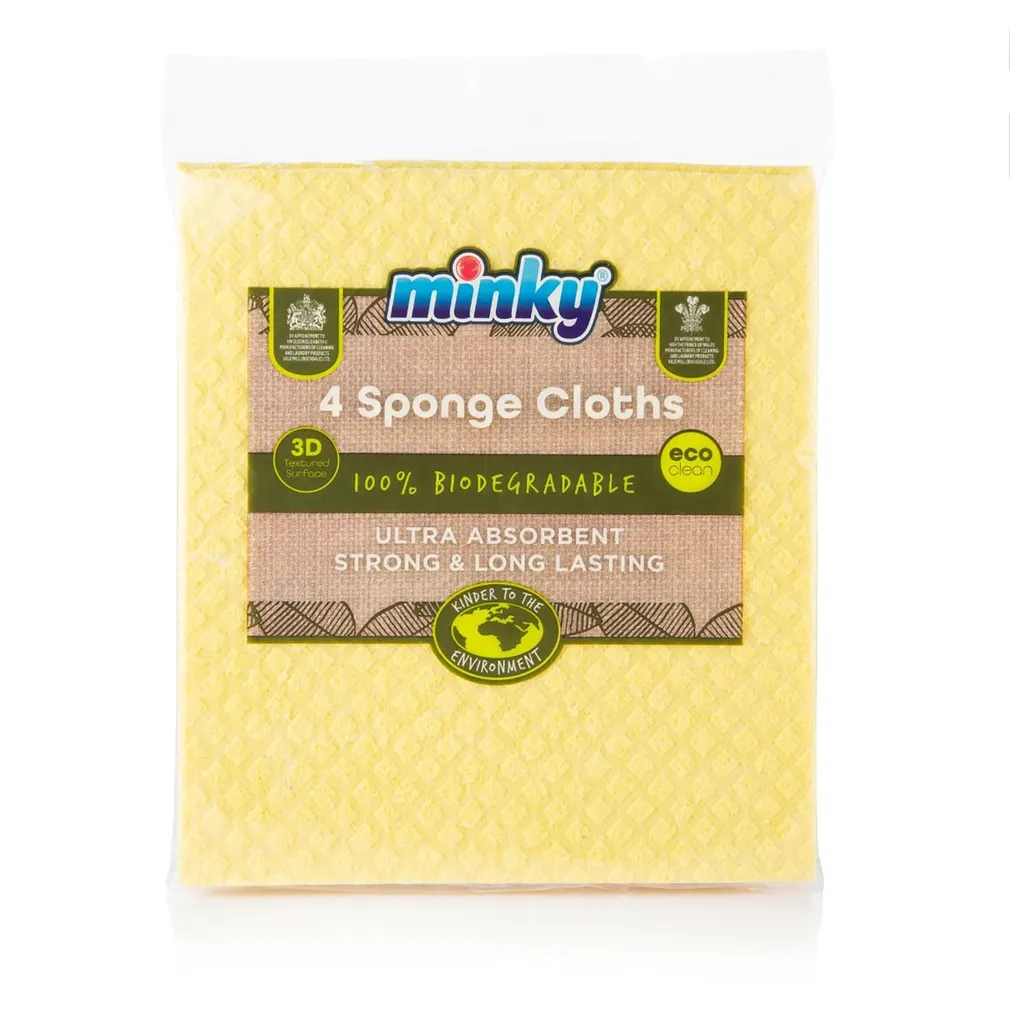 PUHASTUSLAPID MINKY ECO 4TK