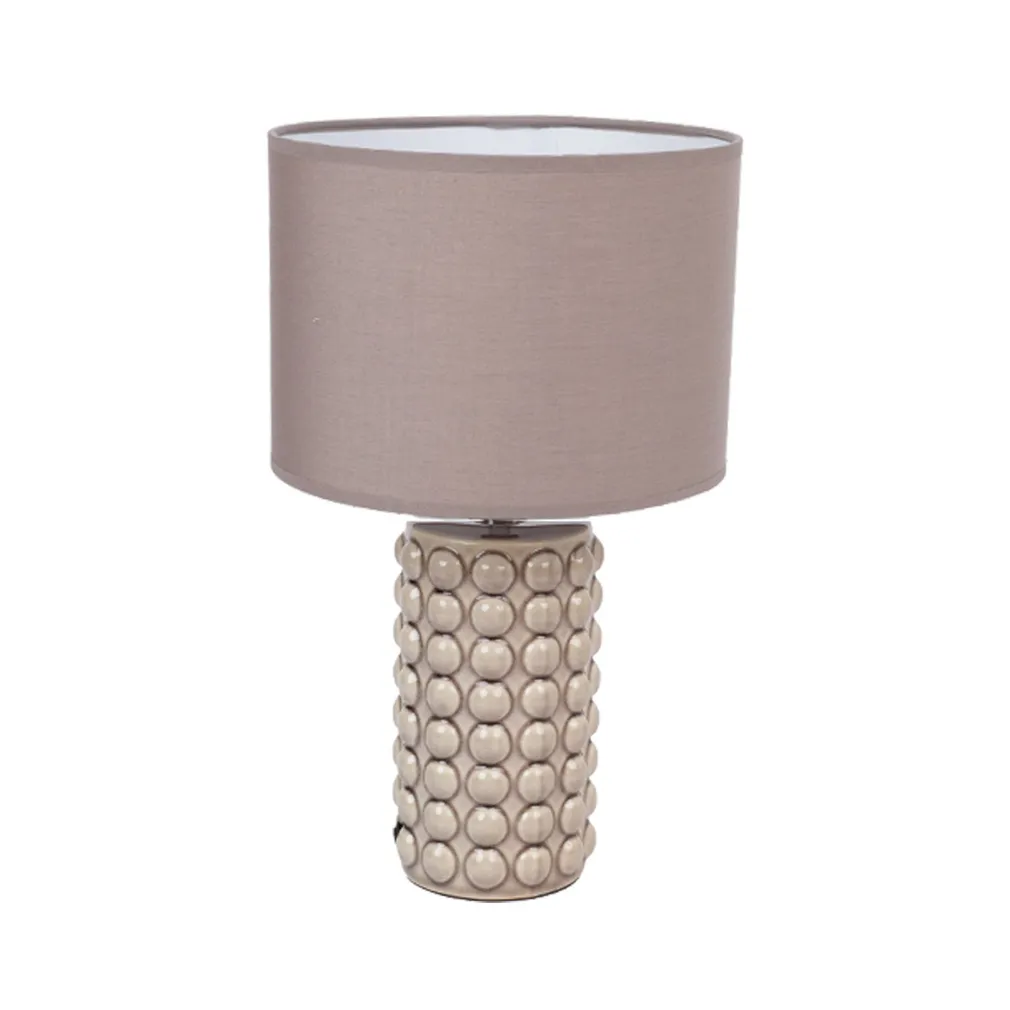 LAUALAMP DUNIK H39CM BEEŽ
