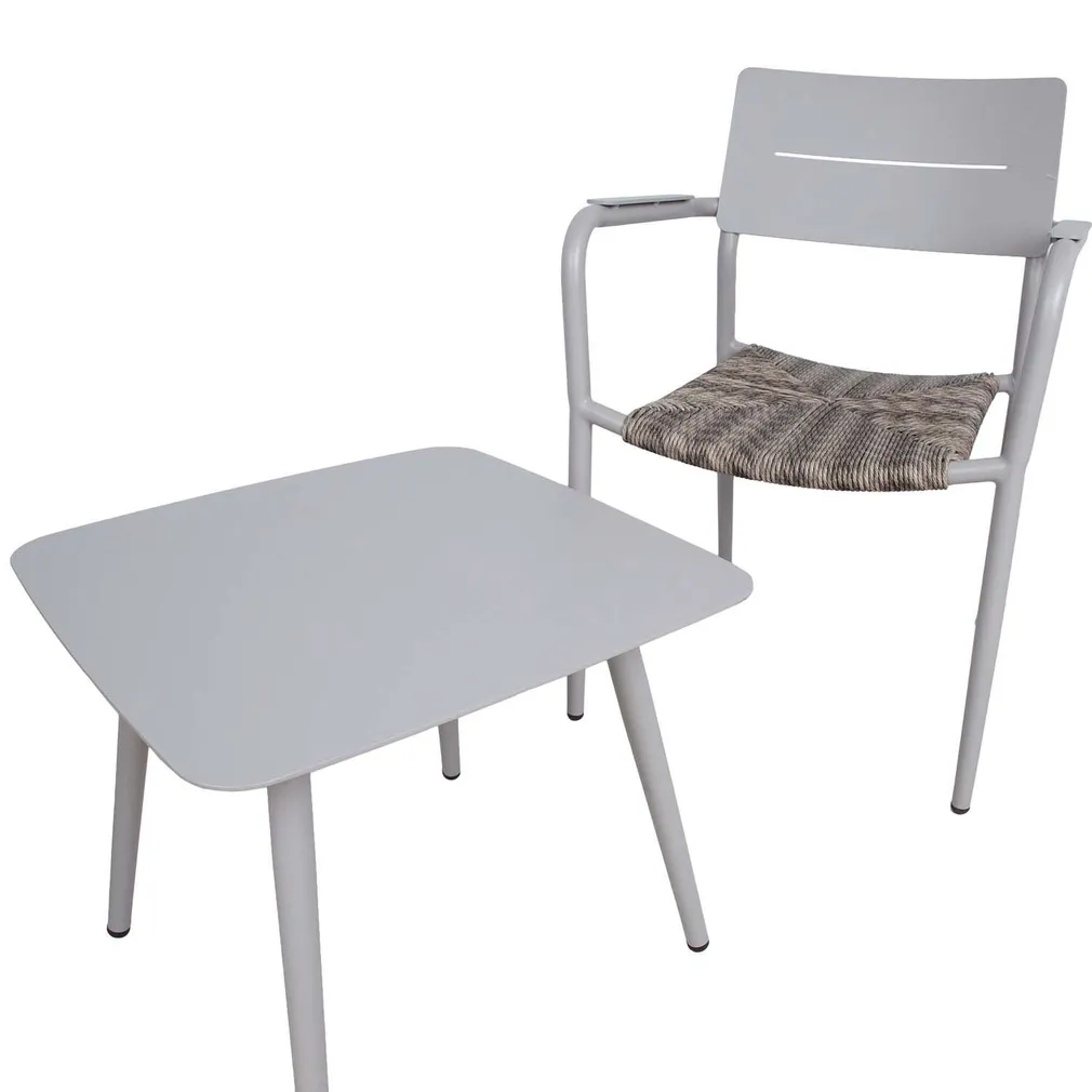 RÕDUKOMPLEKT COCORA LAUD, 2 TOOLI, TAUPE