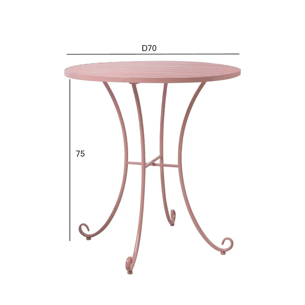 LAUD ROSY D70XH75CM ROOSA