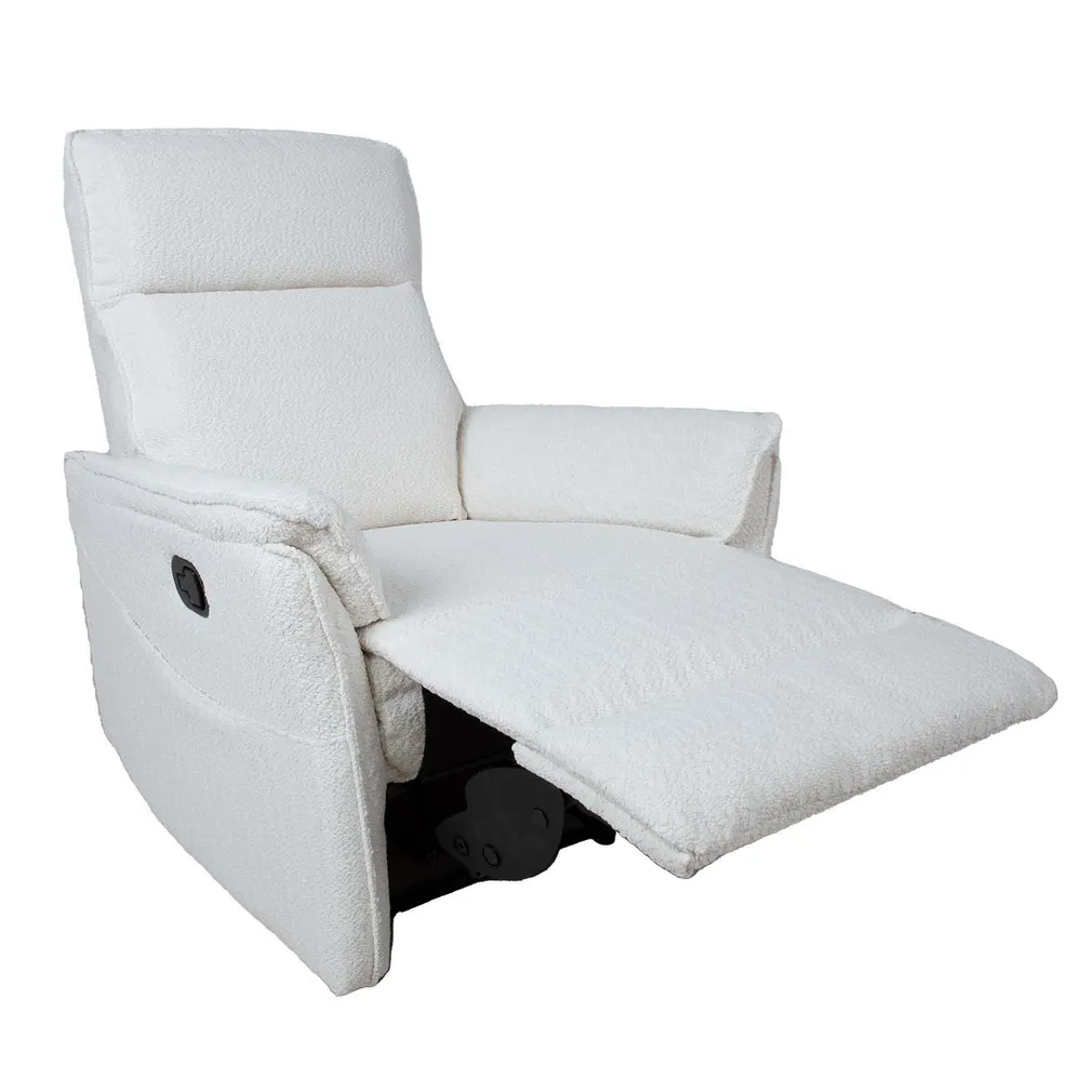 TUGITOOL GERRY MANUAALNE RECLINER VALGE