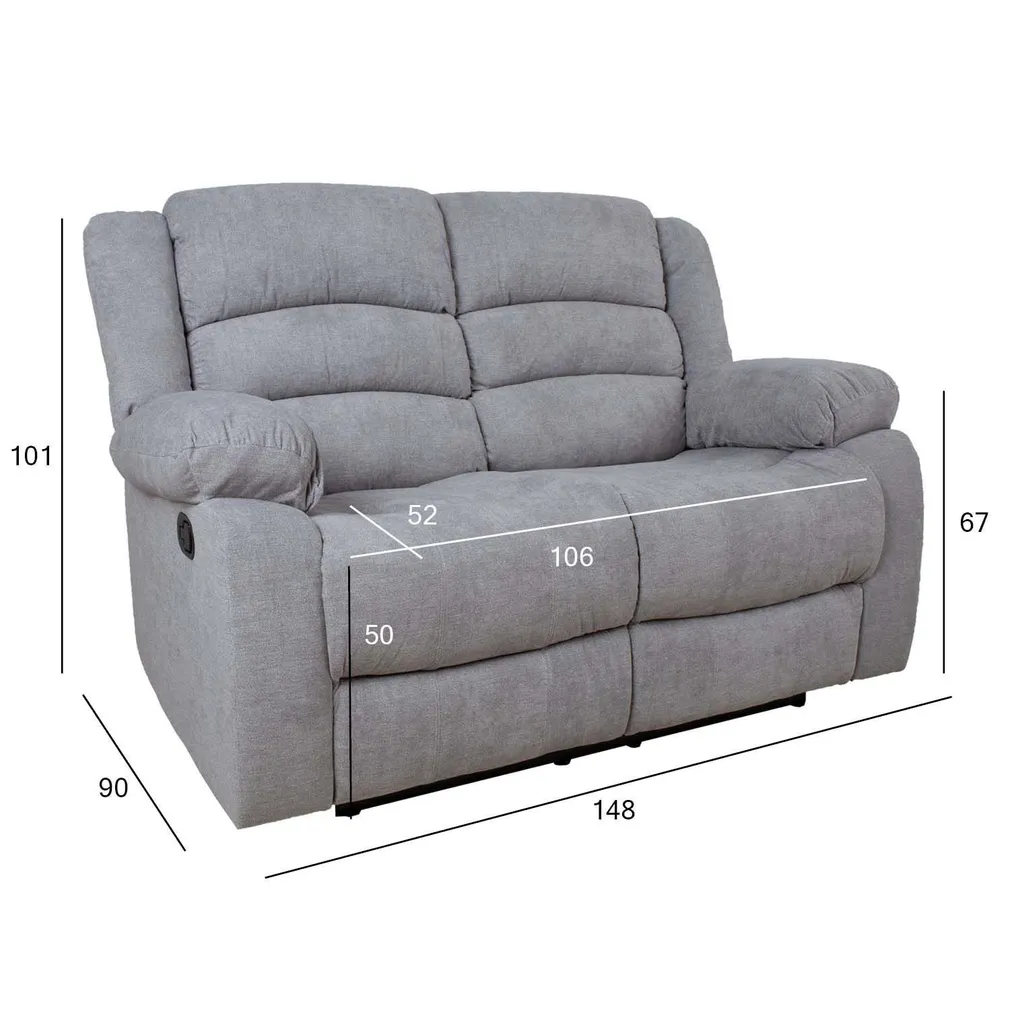DIIVAN MALINA 2-KOHALINE MANUAALNE RECLINER