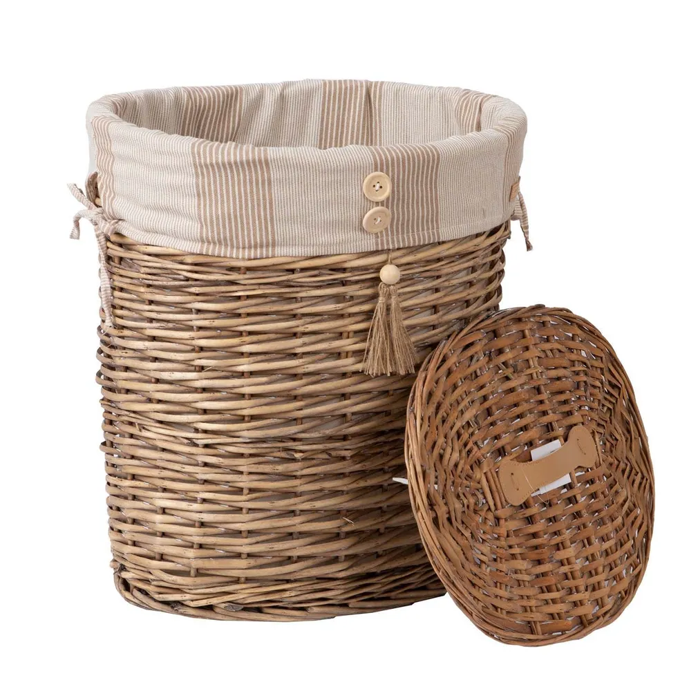 PESUKORV WILLI STRIPE 41X29XH45CM