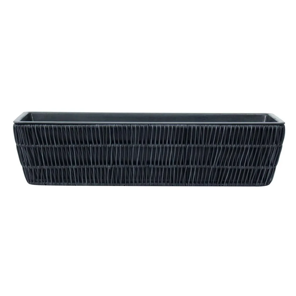 LILLEKAST WICKER 60X19XH15CM MUST