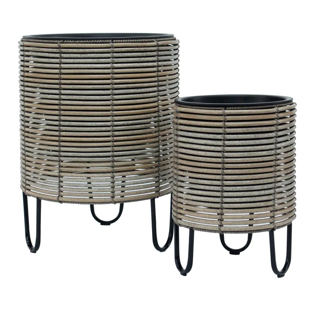 LILLEPOTT WICKER D25XH35CM BEEŽIKASHALL