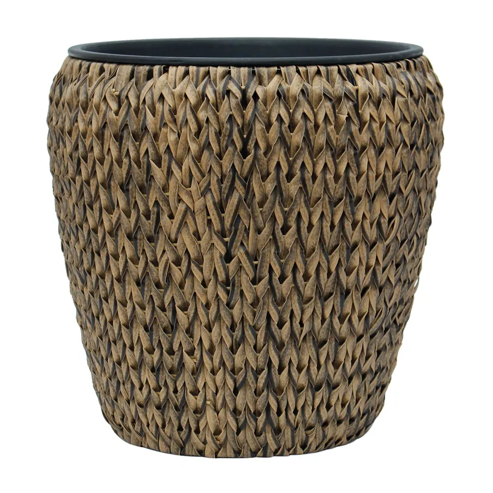 LILLEPOTT WICKER 46X46XH46CM PRUUN
