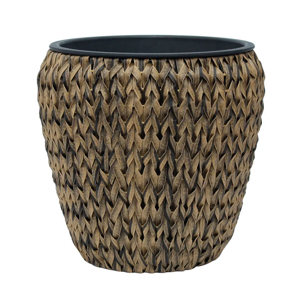 LILLEPOTT WICKER 36X36XH36CM PRUUN