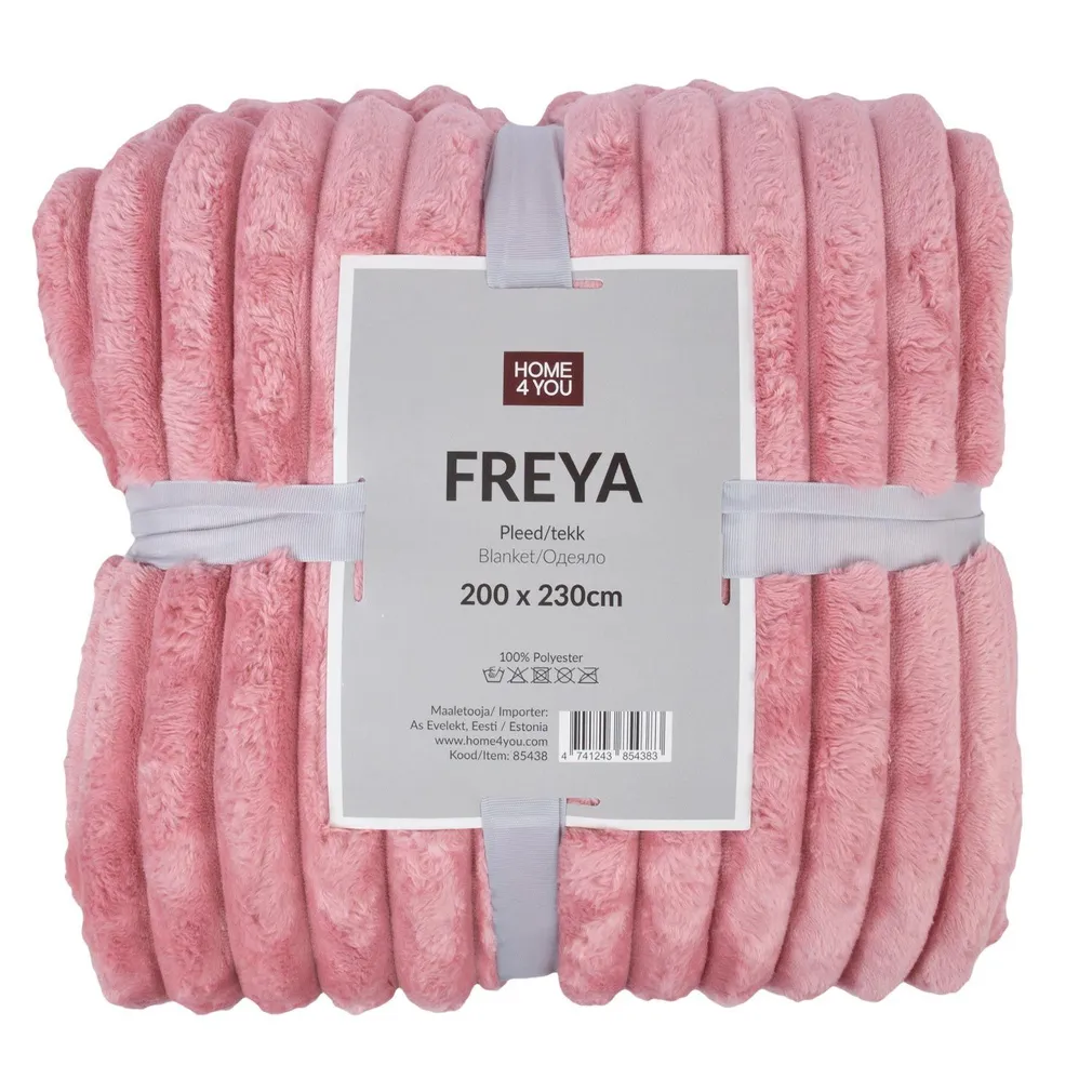 PLEED FREYA XL 200X230CM ROOSA