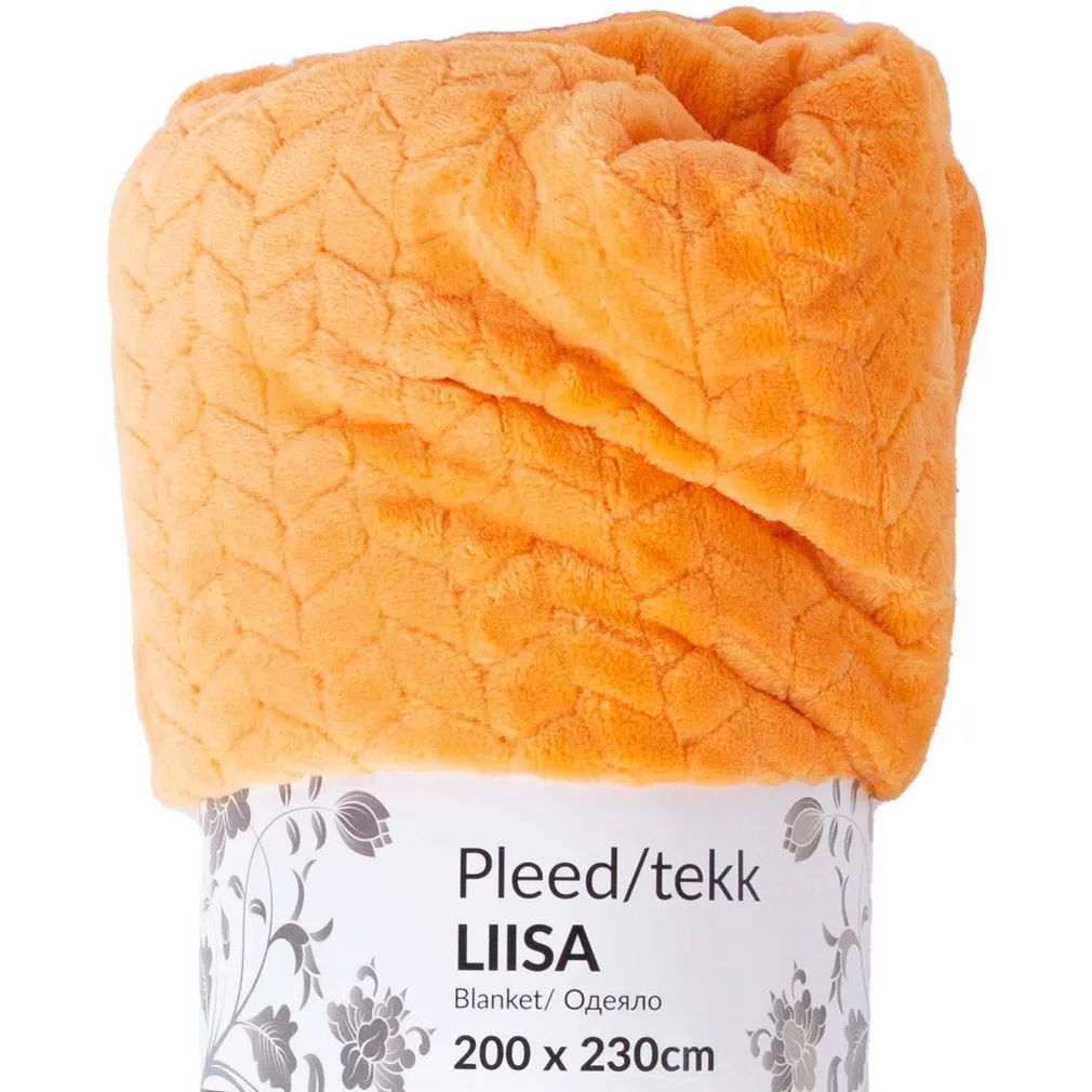 PLEED LIISA XL 200X230CM ORANŽ