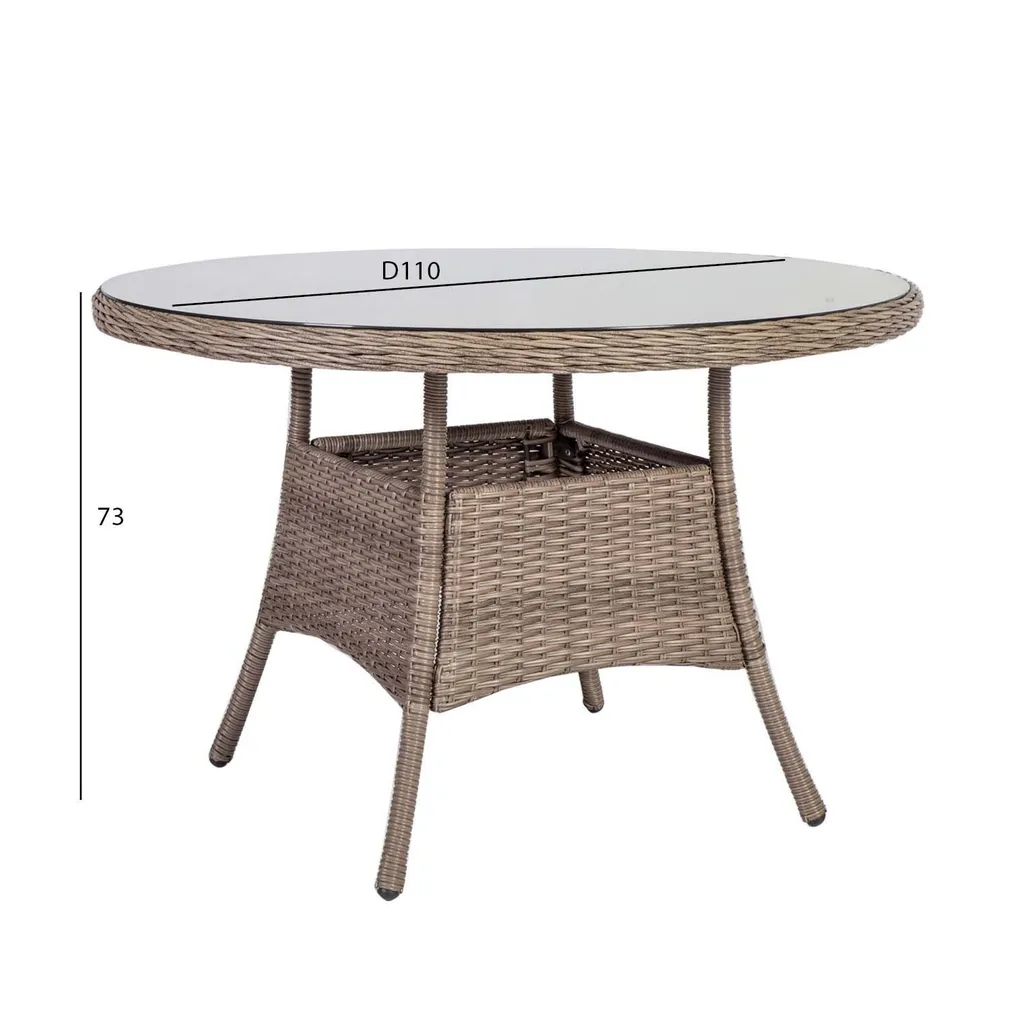 LAUD TOSCANA D110XH73CM BEEŽ