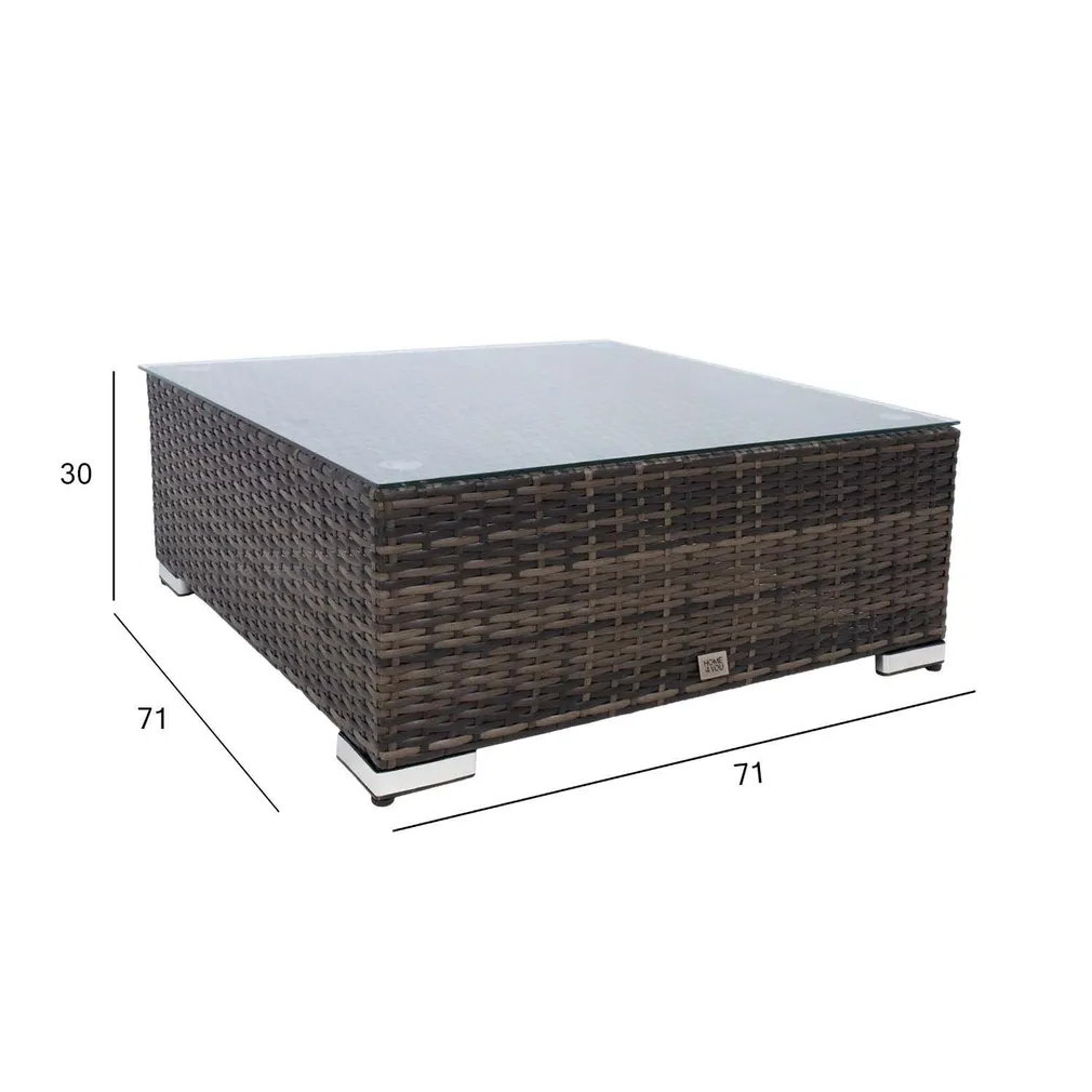 DIIVANILAUD SEVILLA NEW 71X71XH30CM TUMEPRUUN