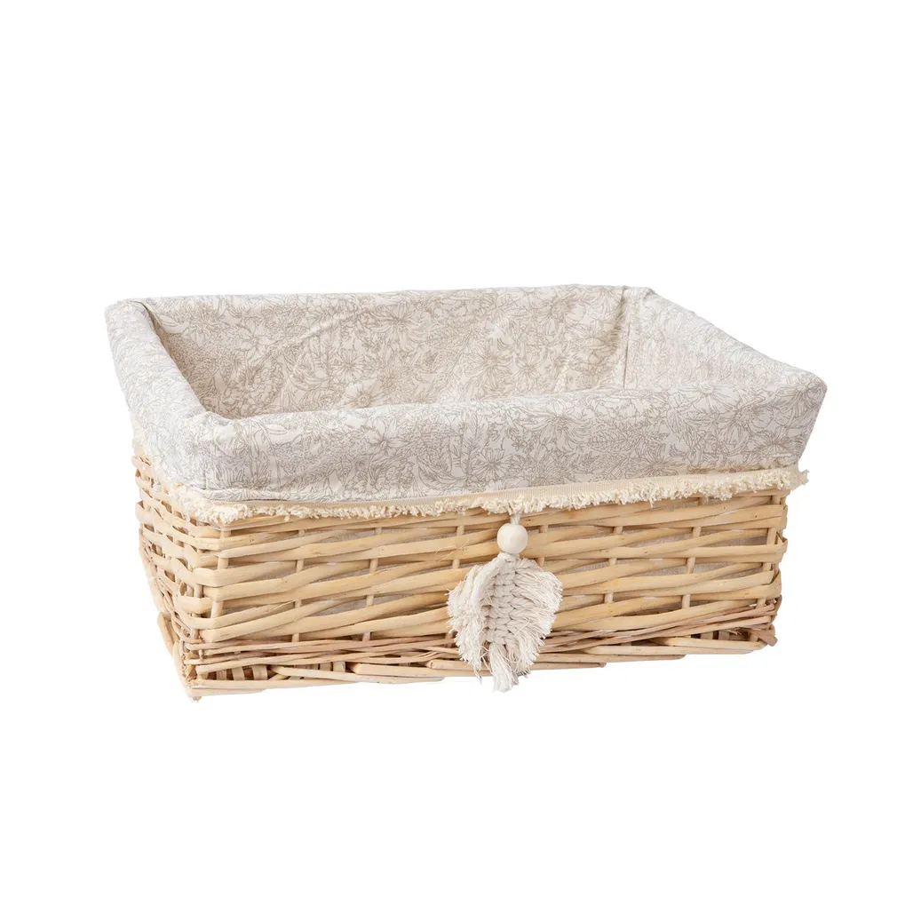 KORV WILLI TASSEL 40X31XH17CM