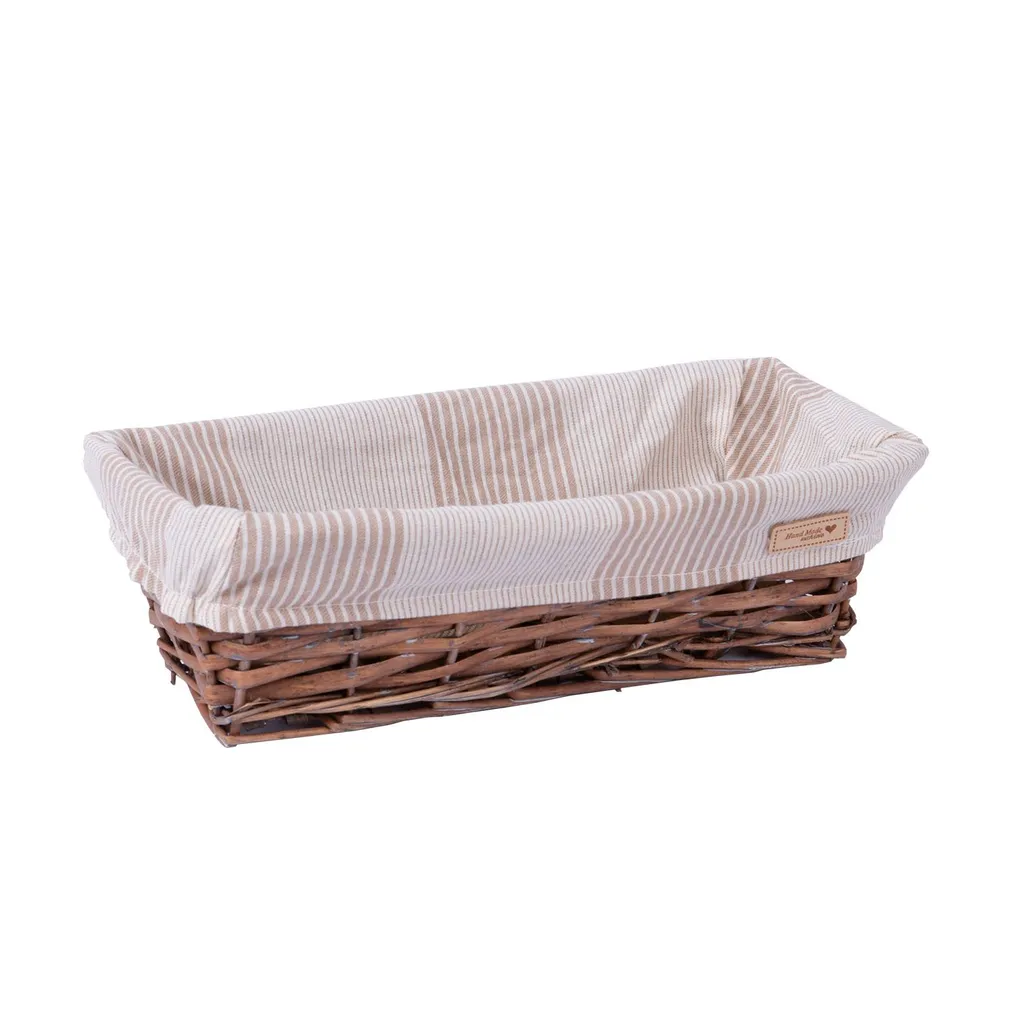 KORV WILLI STRIPE 32X24XH11CM
