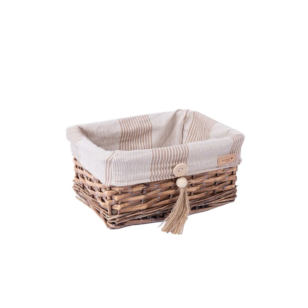 KORV WILLI STRIPE 26X18XH12CM