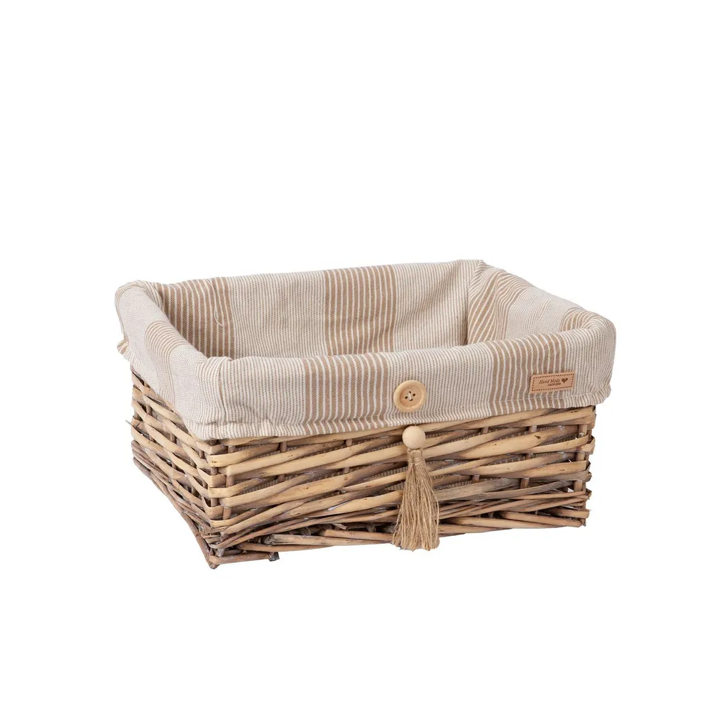 KORV WILLI STRIPE 34X25XH15CM