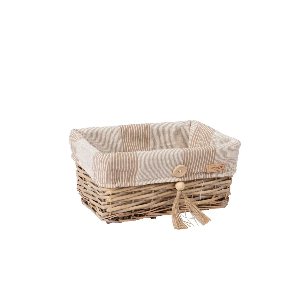 KORV WILLI STRIPE 28X19XH13CM