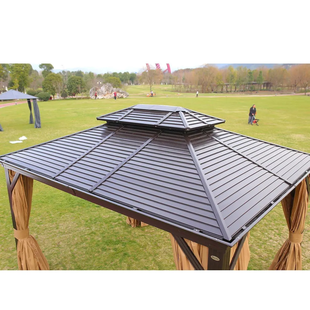VARIKATUS SUNSET 3X4XH2/2,7M PRUUN/BEEŽ