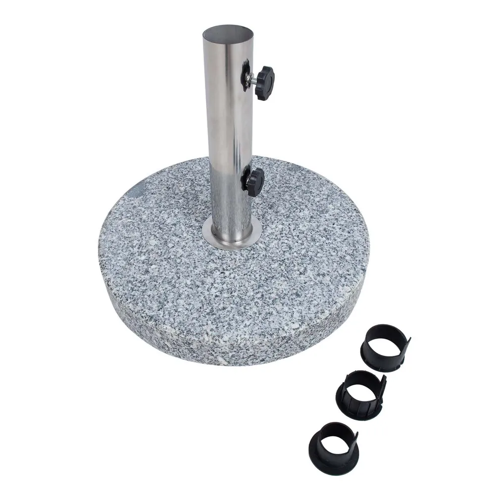 PÄIKESEVARJUALUS D40CM/20KG GRANIIT