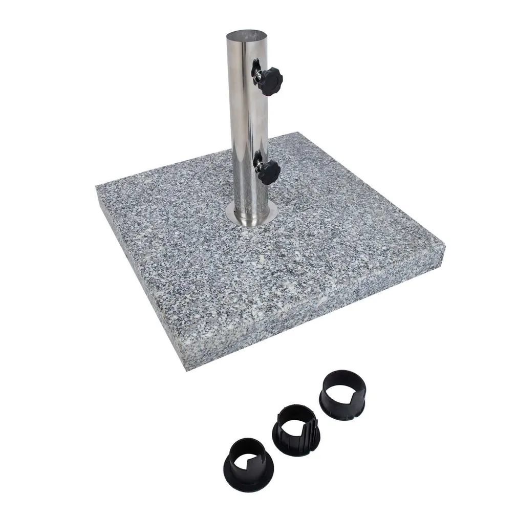 PÄIKESEVARJUALUS 45X45CM/30KG GRANIIT