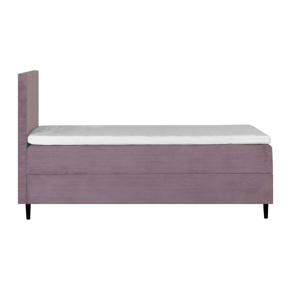 KONTINENTAALVOODI LAARA 90X200CM ROOSA