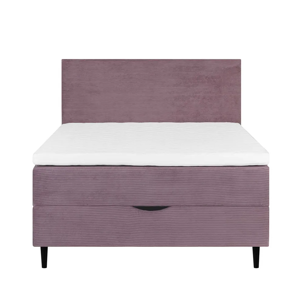 KONTINENTAALVOODI LAARA 140X200CM ROOSA