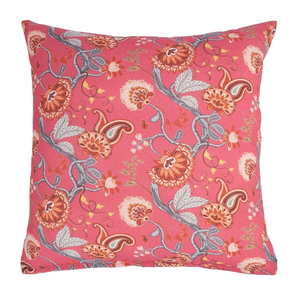 PADI LONETA 45X45CM LILLED ROOSAL PÕHJAL