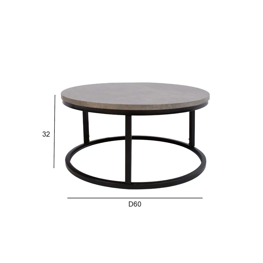 DIIVANILAUD BRITE D60XH32CM HALL