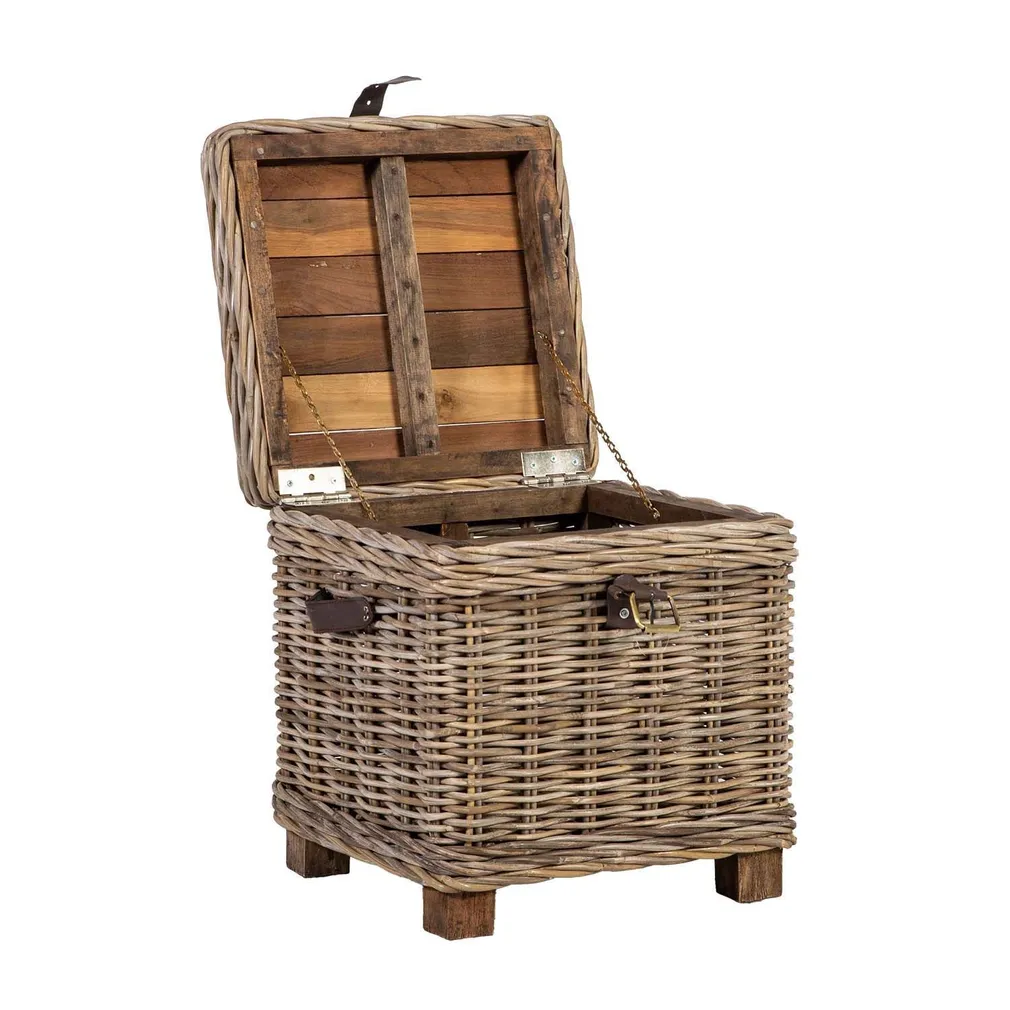 KIRST-ABILAUD EGROS 42X42XH43CM NATURAALNE ROTANG