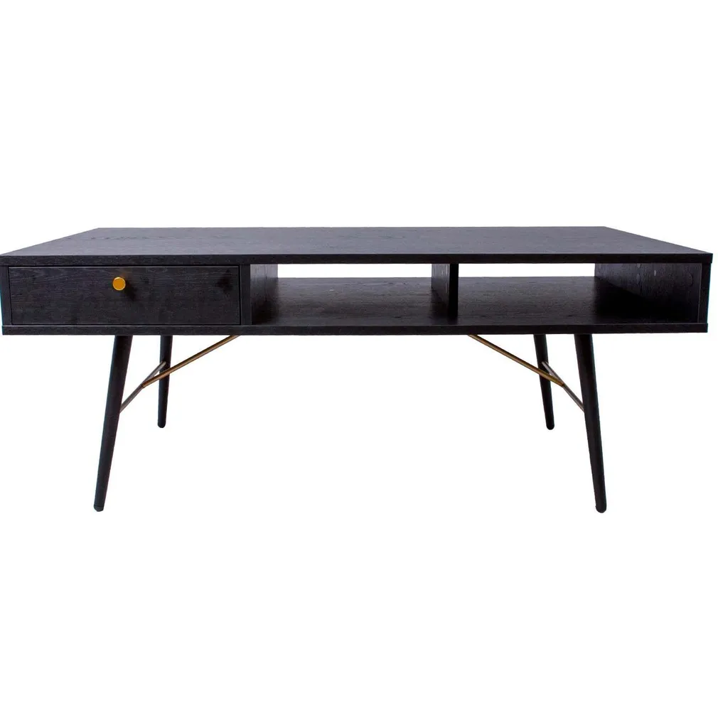 DIIVANILAUD LUXEMBOURG 115X60XH45CM MUST