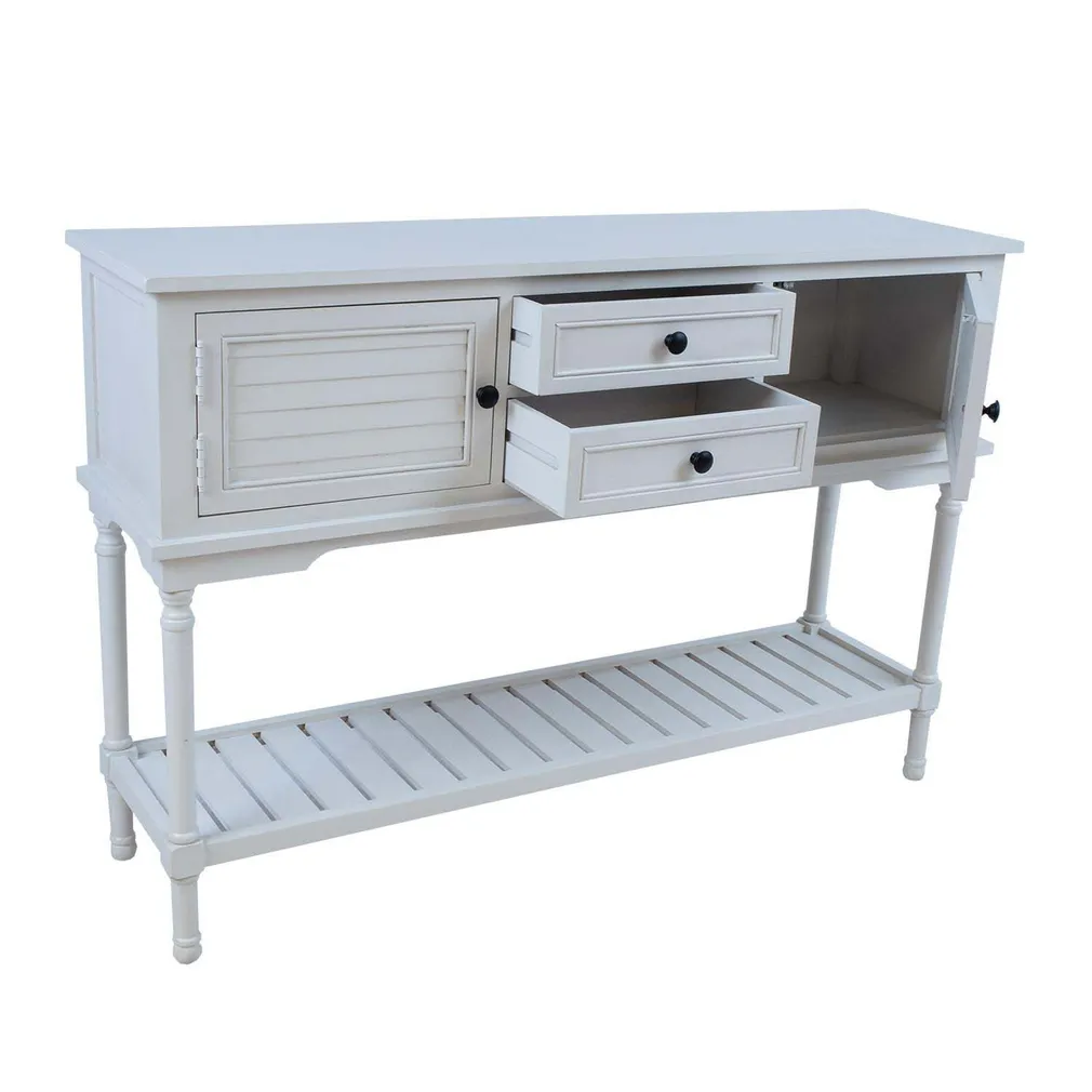 ABILAUD MELDON 120X33XH81CM VALGE