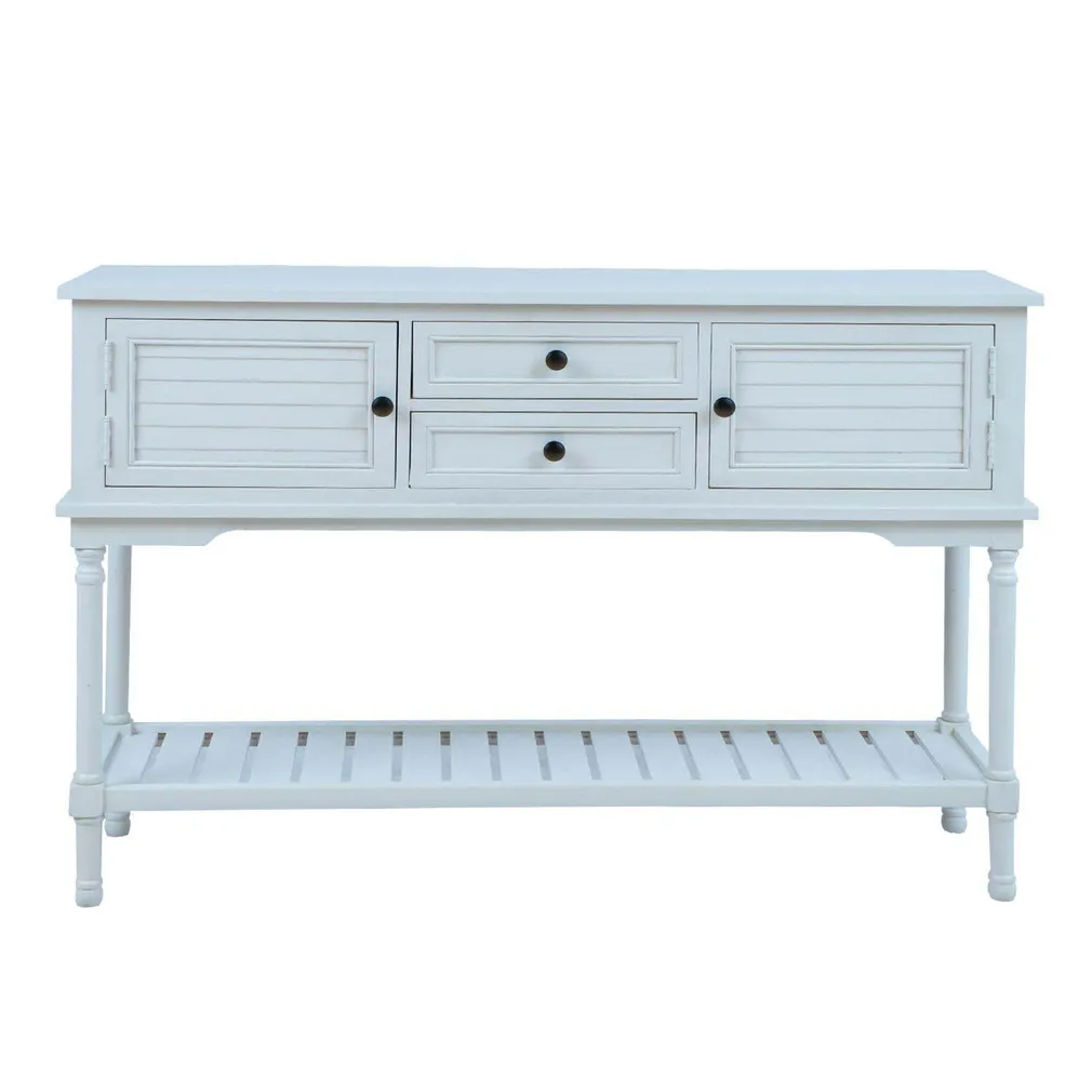 ABILAUD MELDON 120X33XH81CM VALGE