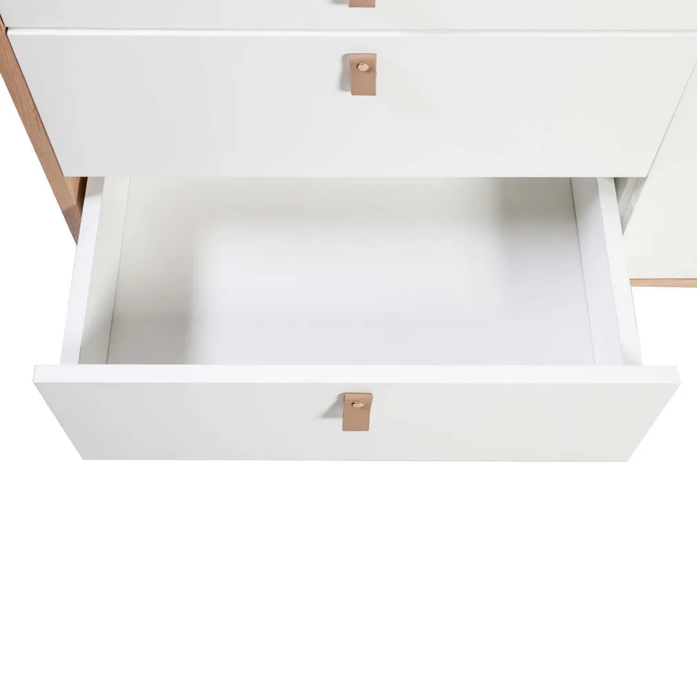 KUMMUT HELENA WHITE 120X40XH75CM NAT/VALGE