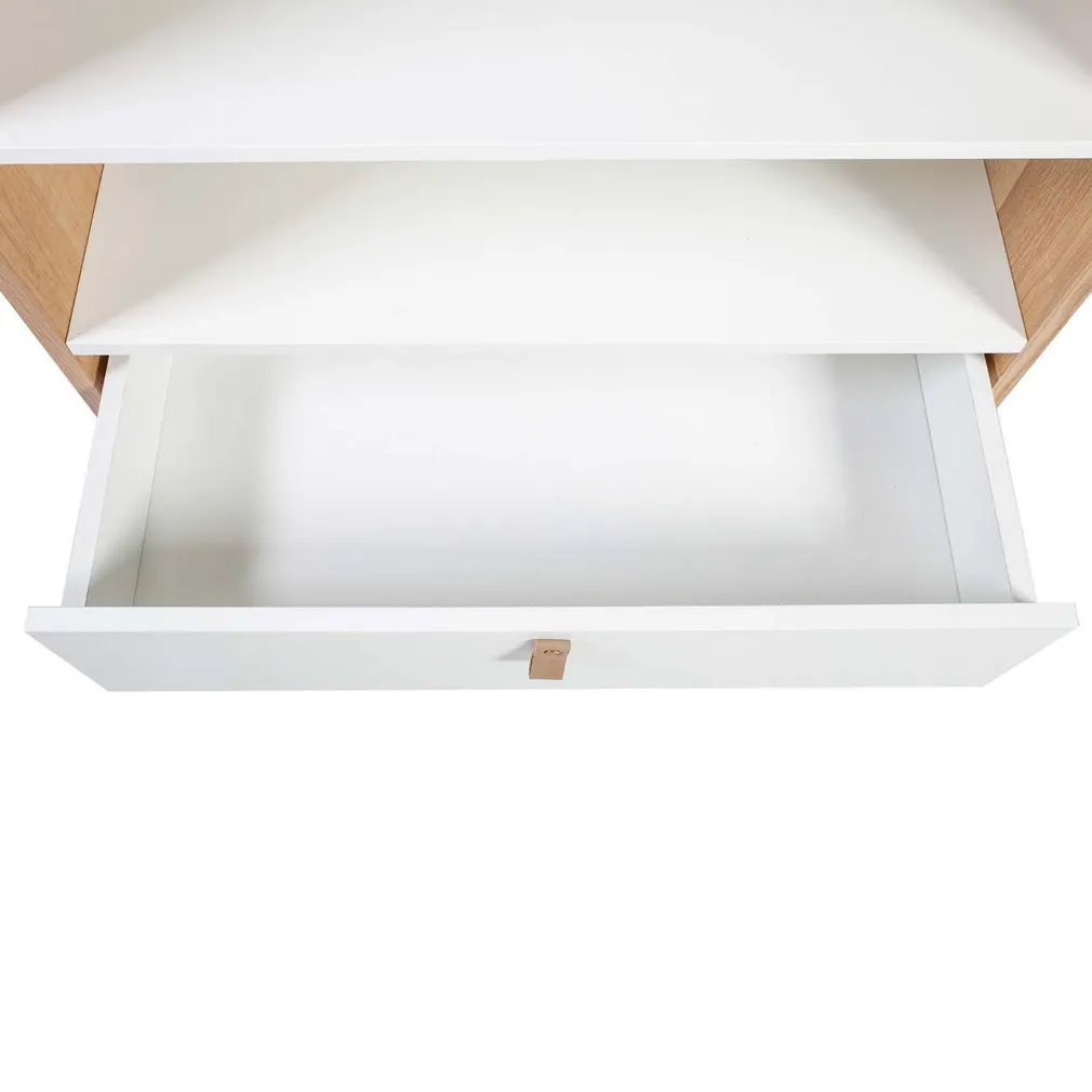 RIIUL HELENA WHITE 80X40XH140CM NAT/VALGE
