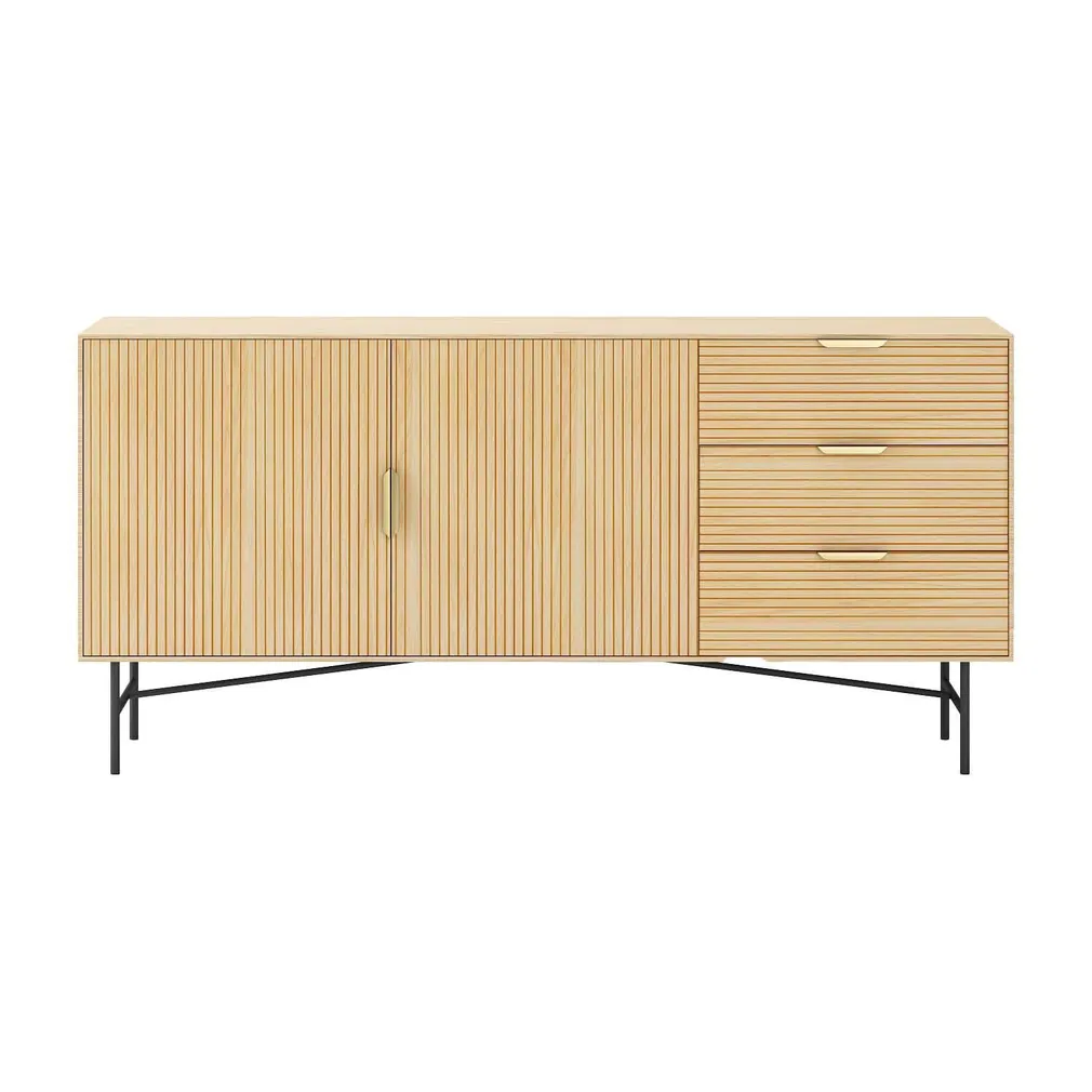 KUMMUT BASSEL 160X40H75CM 3D MELAMIIN