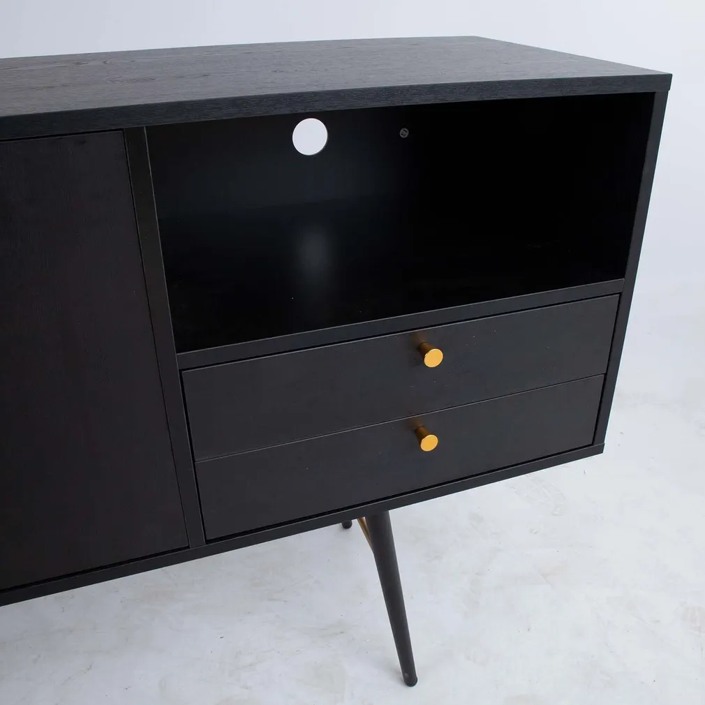 KUMMUT LUXEMBOURG 150X40XH80CM MUST