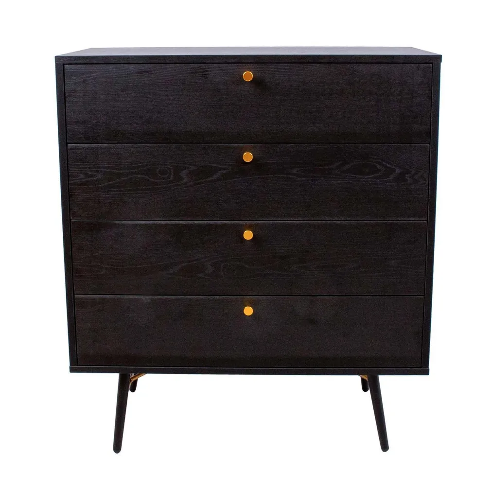 KUMMUT LUXEMBOURG 80X40XH90CM MUST