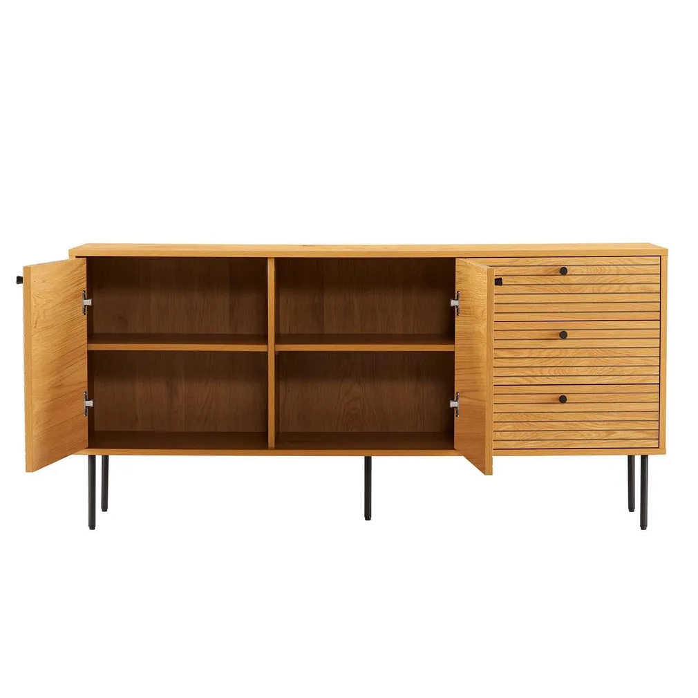 KUMMUT LINE 150X40XH74CM TAMMEDEKOORIGA