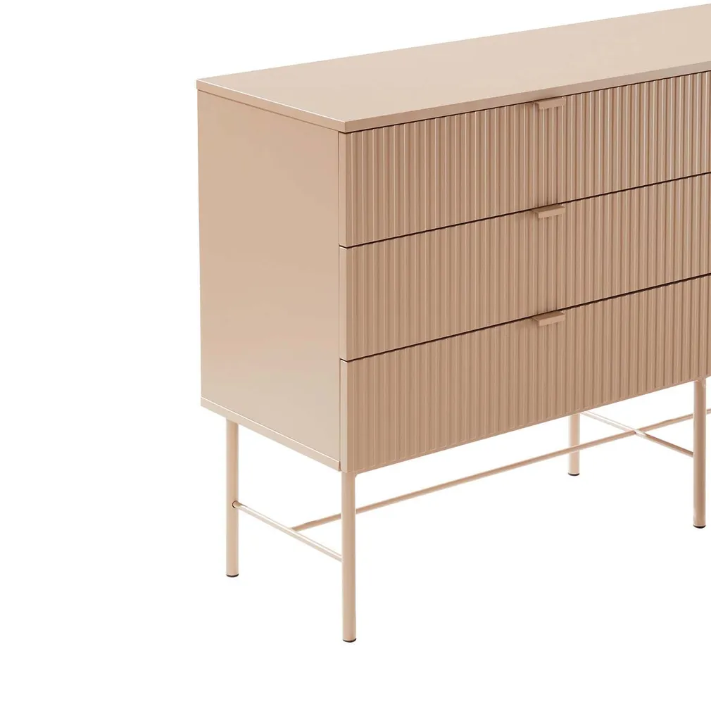 KUMMUT SEQUENCE 158X40XH83CM CAPPUCCINO