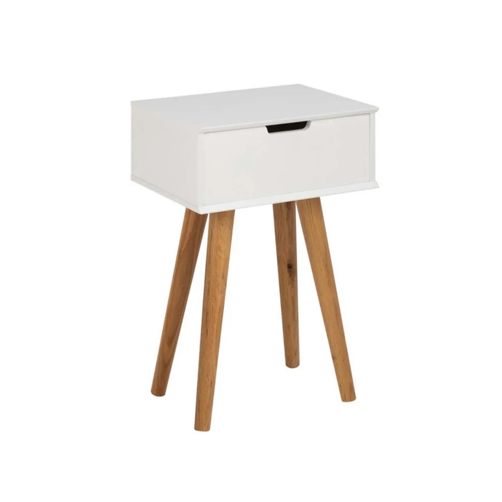 ÖÖKAPP MITRA 40X30XH61,5CM VALGE/TAMM
