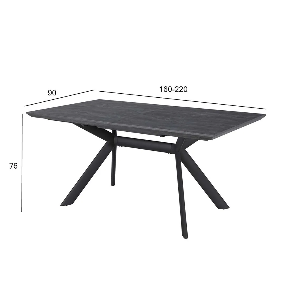 SÖÖGILAUD EDDY-2 160/220X90XH76CM HALL